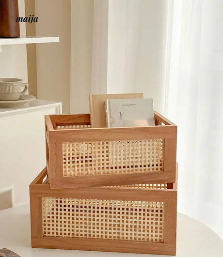 MELONGIRL Table Storage Basket from MELONGIRL