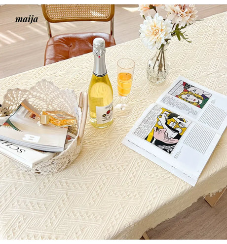 MAN YUE HOME Advanced French Dessert Tablecloth for Special Occasions from MAN YUE HOME