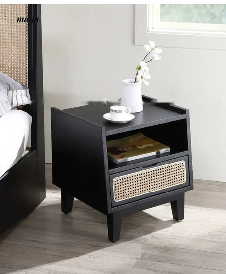 RATTAN CRAFTSMAN Bedside Storage System from RATTAN CRAFTSMAN