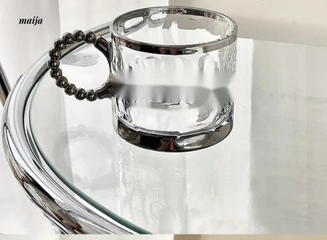 BANKE Silver Advanced Glass Coffee Cup from BANKE