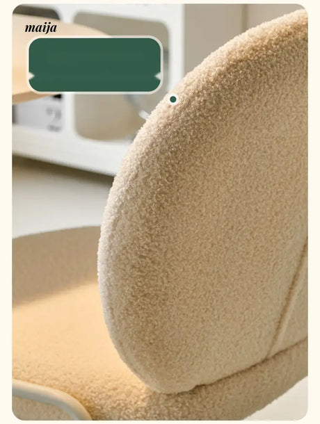 PUMPKIN BOX Cream Makeup Stool from PUMPKIN BOX