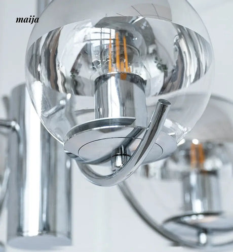 LYNN Space Age Glass Chandelier from Lynn's Lamp