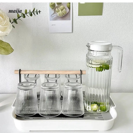 BANKE Glossy Glass Holder Storage Drying Rack from BANKE
