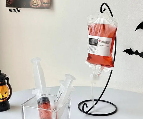BANKE Halloween Blood Bag Drink Bottle Decoration from BANKE