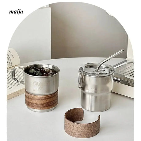 BANKE Stainless Steel Foldable Coffee Cup from BANKE