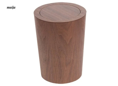 MUSN MUJI Wooden Trash Bin from MUSN