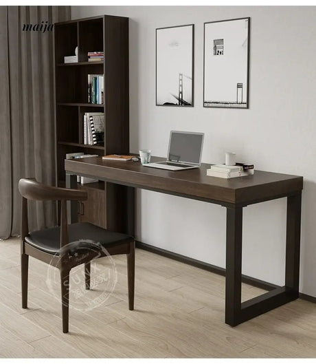 SUNX Minimalist Solid Wood Office Desk from SUNX