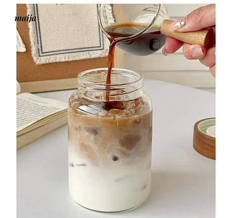 BANKE Portable Glass Tea Cup with Lid from BANKE