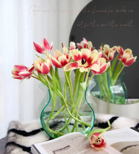 NICEMOON Theo Transparent Acrylic Hydroponic Vase from NICEMOON
