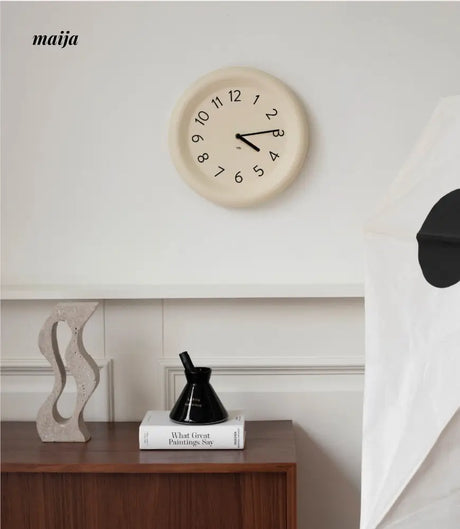 Chubby Ceramic Wall Clock from maija