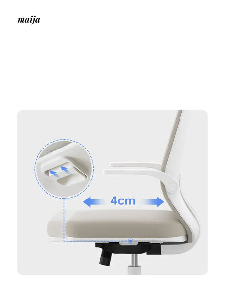 Alexa Ergonomic Padded Office Chair from Hbada