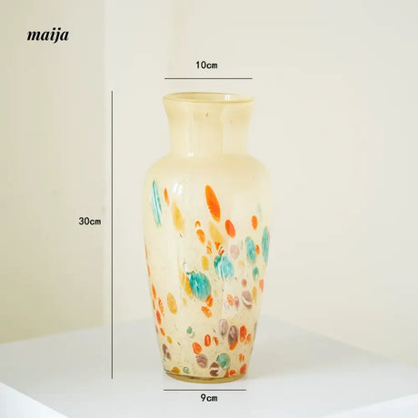 Speckle Colour Glass Vase from maija