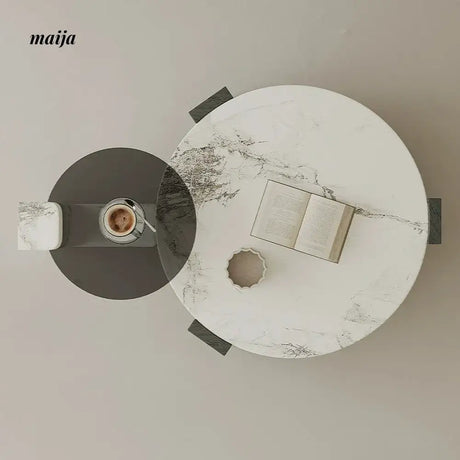 TIDELEADER Marble Gubbio Coffee Table from TIDELEADER
