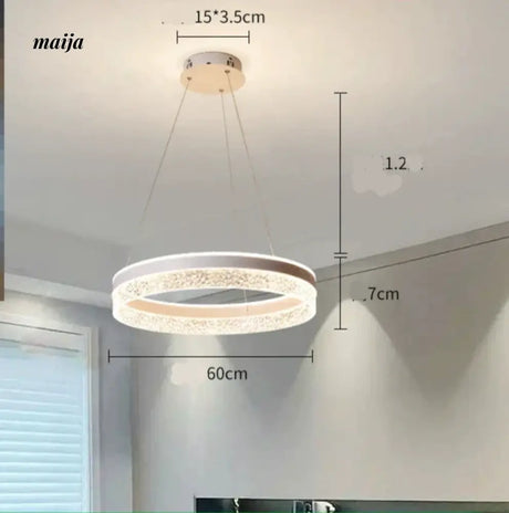 GVG Round Crystal Ceiling Chandelier from GVG