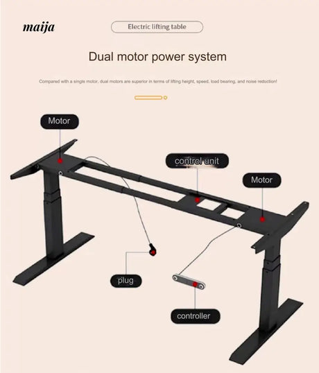 Modern Electric Lifting Desk from maija