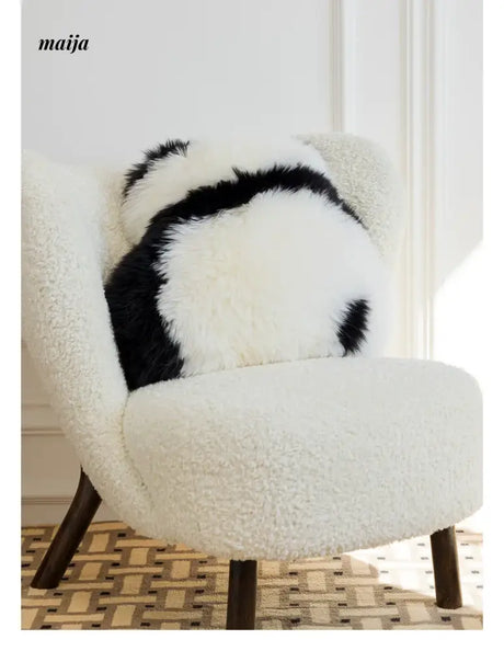 MISTYWOOD Cute Woolen Pillow Panda Design from MISTYWOOD