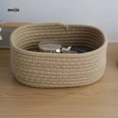 MUYE Woven Storage Box with Cover from MUYE