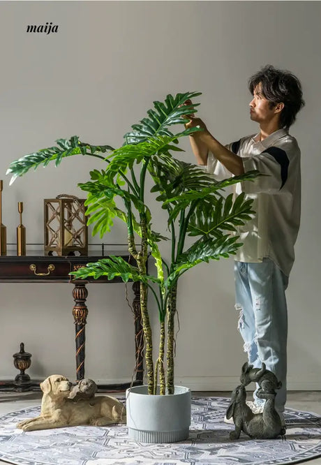 Artificial Spring Feather Plant from maija