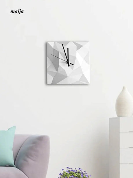 Minimalist Square Wall Clock from maija