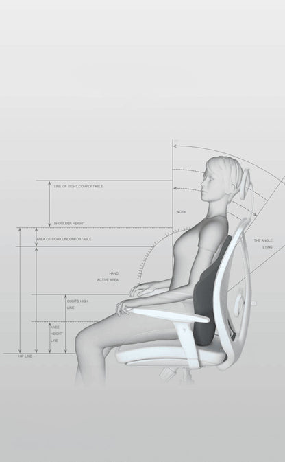 Lumbar Support Office Chair Cushion from maija