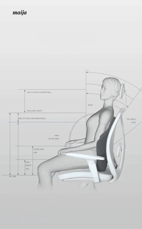 Lumbar Support Office Chair Cushion from maija