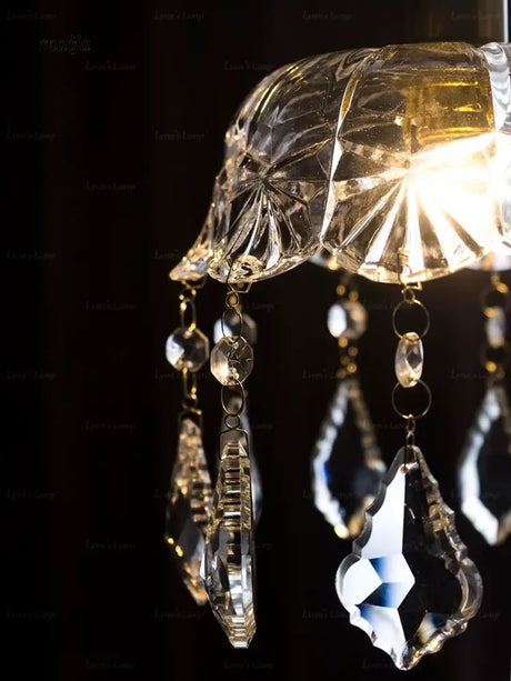 LYNN Retro Brass Ceiling Light from Lynn's Lamp