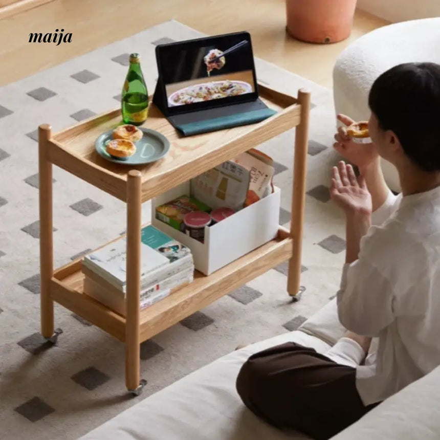 GENJI Tanya Side Table with Wheels from GENJI