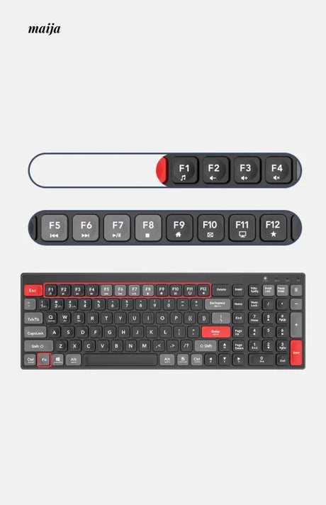 Contrast Wireless Keyboard and Mouse Set from maija