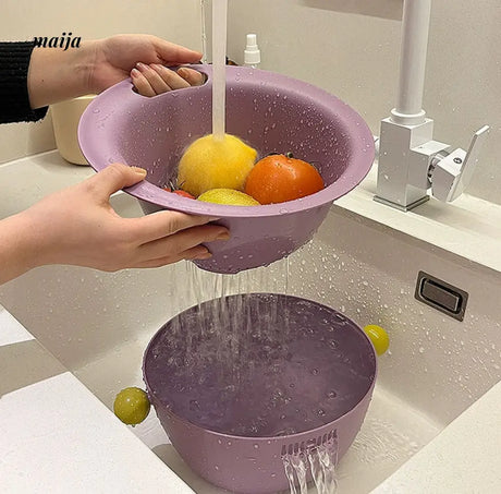 Dopamine Kitchen Drain Basket and Bowl from maija