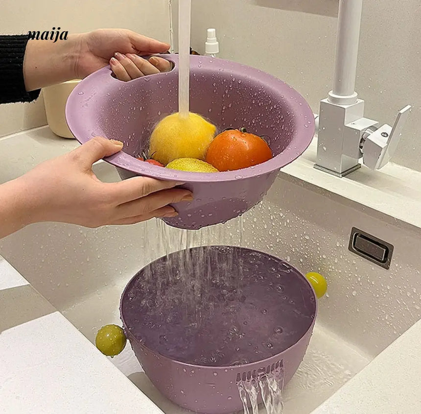 Dopamine Kitchen Drain Basket and Bowl from maija