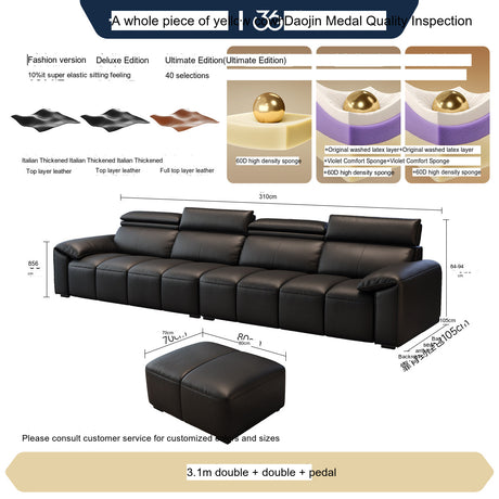 FASATI Oliver Sleek Modern Minimalistic Sofa from FASATI