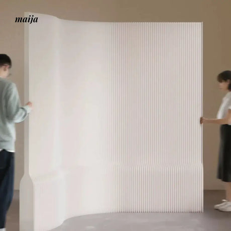SHIBA Paper Flexible Partition Wall with Ledge from maija