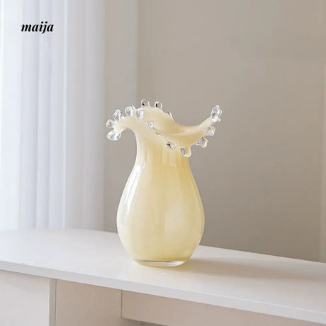 Milky Glass Vase from maija