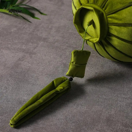 MUYE Chinese Bamboo Cylinder Cushion from MUYE