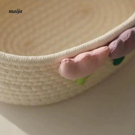 MUYE Tulip Woven Storage Basket from MUYE