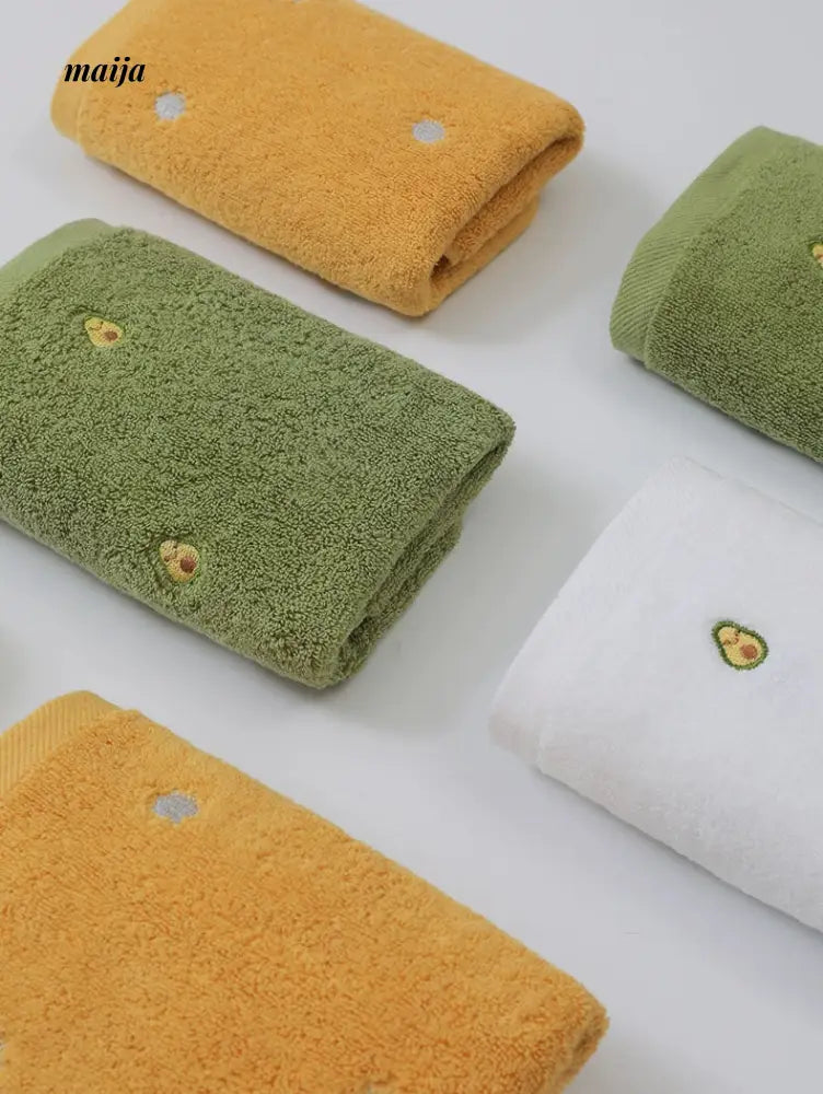 Avocado Cotton Towels from maija