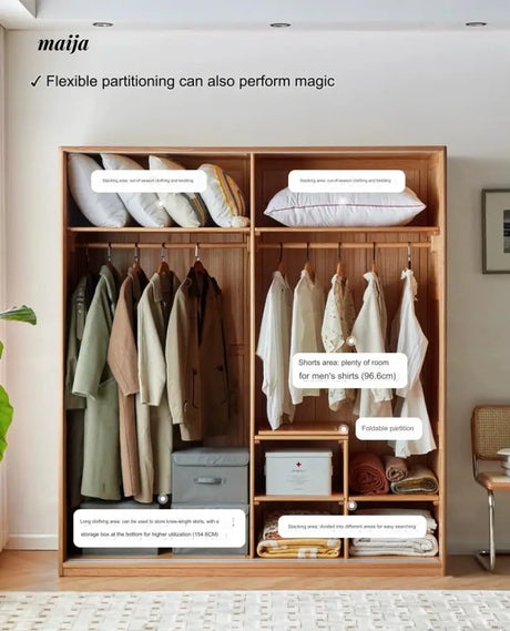 GENJI Fiona Solid Wood Wardrobe from GENJI