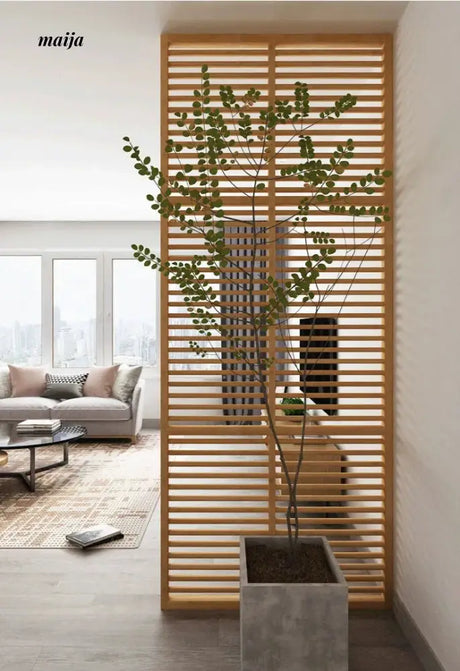 Leonard Solid Wood Partition Wall from maija