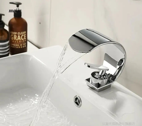 C Shaped Waterfall Faucet from Kaiyashi