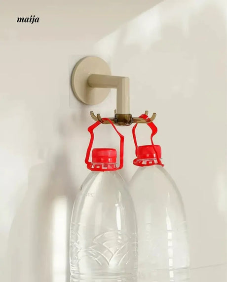 CAROTE Kitchen Rotating Wall Hook Storage Shelf from CAROTE