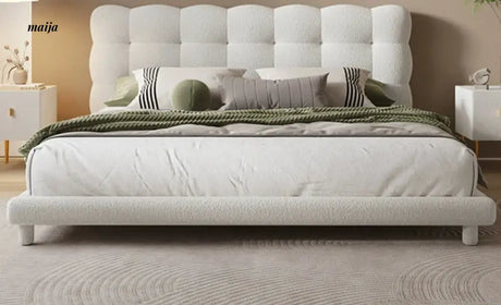 Bubble Minimalistic Fabric Bed from Kaiyashi