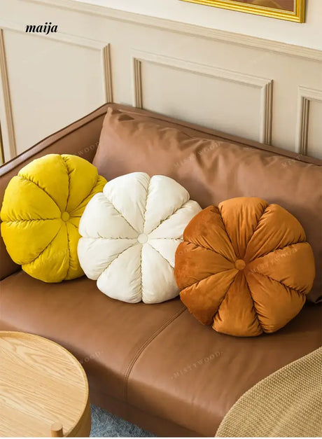 MISTYWOOD Circular Velvet Decorative Pillow from MISTYWOOD