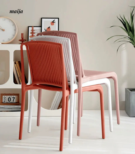 Demi Plastic Dining Chairs from Zecai