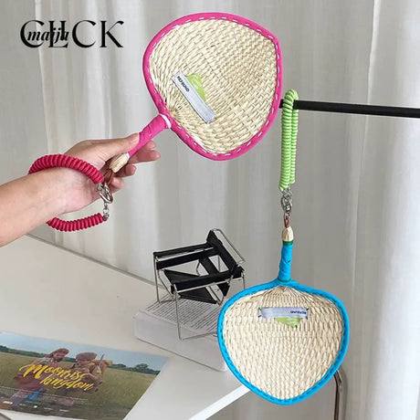 CLICK Handwoven Panaki Fan Cute Portable Accessory from CLICK