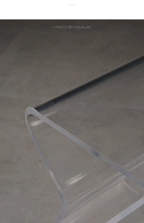 LAZYSPACE Mila Transparent Coffee Table from LAZYSPACE