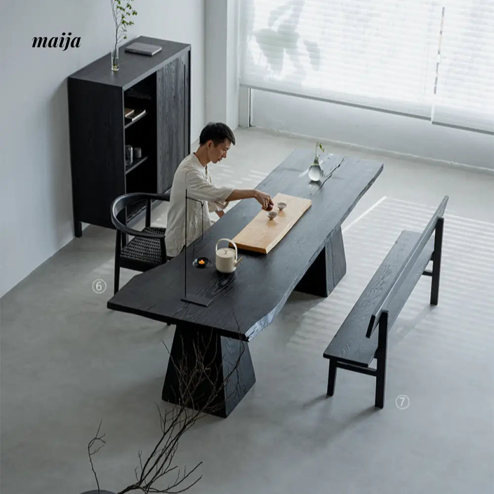 JUWU Caldwell Solid Wood Dining Seating from maija