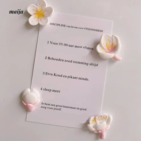Cherry Blossom Fridge Magnet from maija