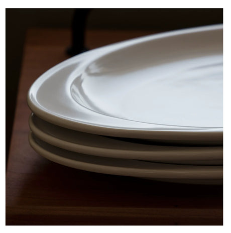 MUMO Jacob White Porcelain Fish Plate from MUMO