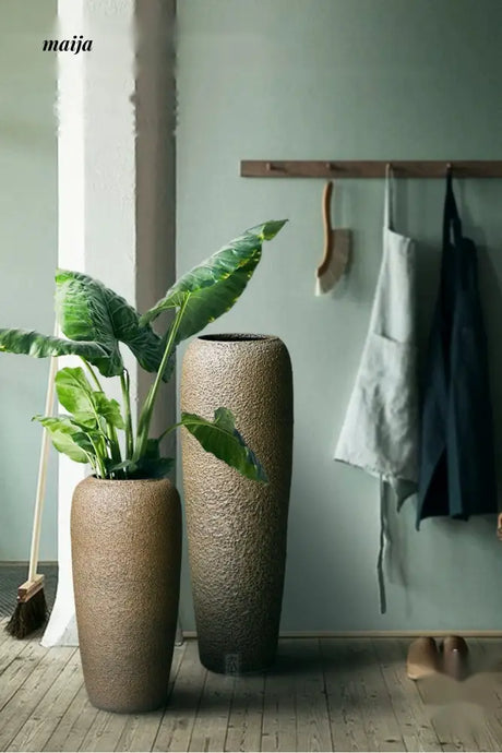 JOTO Retro Ceramic Large Vase Living Room Hotel Decoration from JOTO