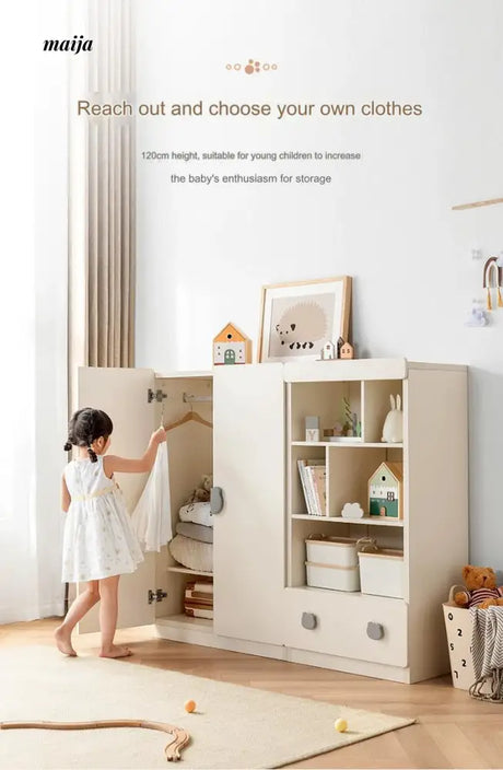 LINSYKIDS Lotus Children's Wardrobe with Drawers from LINSY KIDS